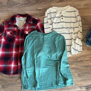Boys shirt bundle - long sleeve